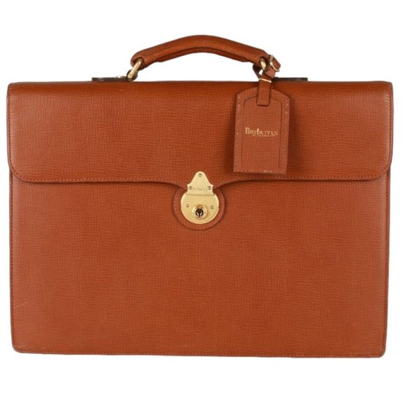 Authentic Burberry mens soft briefcase business bag - Picture 1 of 10